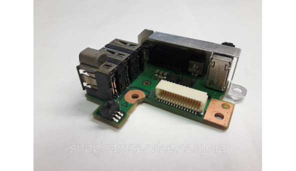 USB, VGA роз'єми для ноутбука Fujitsu LifeBook E8110, *CP268910-Z6, б/в - 294726