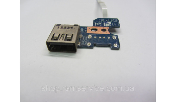 Разъем USB для ноутбука Toshiba Satellite C855D, * PL / CS SUB BRD, б / у