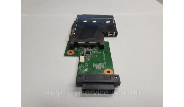PCMCIA Card Reader, IDE роз'єми для ноутбука HP Pavilion DV9000, DA0AT9TH8E7 REV:E, б/в - 294731