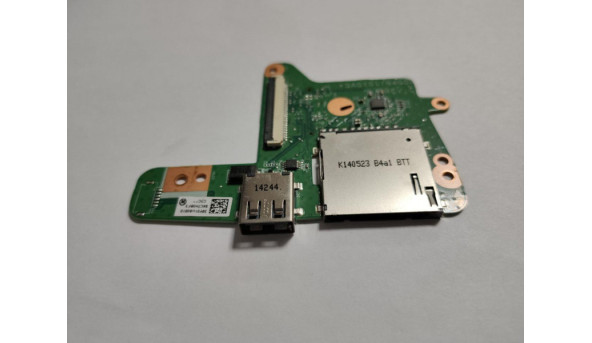 Додаткова плата, з роз'ємами USB та Card Reader, для ноутбука HP Chromebook 14, 14-q, 14-q075no, DA0Y01TB4C0, 39Y01UB0010, б/в, в хорошому стані. - 294732