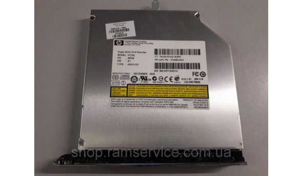 CD / DVD привод GT30L для ноутбука HP Pavilion DV6-2000 Series, б / у - 294846