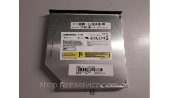 CD/DVD привід TS-L462 для ноутбука Dell Inspiron 1300, б/в - 294878