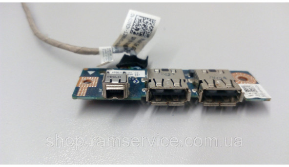Додаткова плата, USB роз'єм, 4iLINK роз'єм, для ноутбука DELL Vostro 1520, LS-4121P, б/в