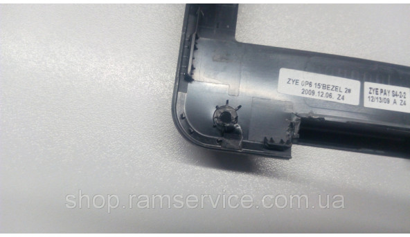Рамка матриці корпусу для ноутбука HP Compaq Presario CQ61, CQ61-400S0. Б/В - 294904