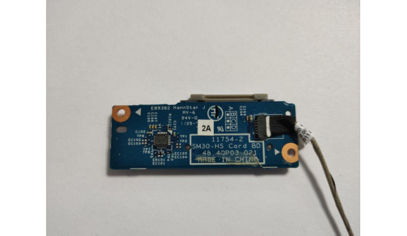 Card Reader для ноутбука Acer Aspire S3 Series, 48.4QP03.021, б / у - 294907