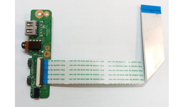 USB, Audio роз'єми та медіа кнопки для ноутбука HP Pavilion 13 x360, 13-a186no, DA0Y61AB6D0, б/в