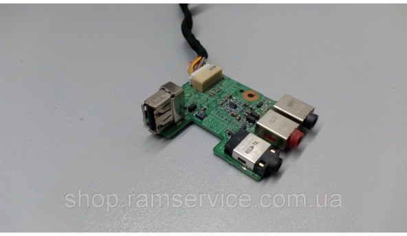 Додаткова плата USB роз'єм, Audio роз'єм, для ноутбука Sony VAIO PCG-8112P, 1p-1072500-8010, б/в