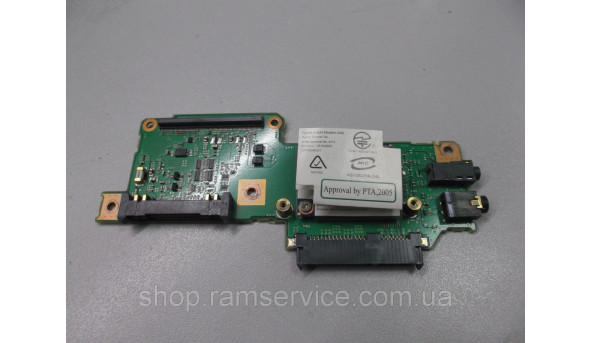 Плата Audio, SATA Hard Drive, IDE Optical Connector з модемом для ноутбука Fujitsu Lifebook E8210,*CP286440-Z3, б/в