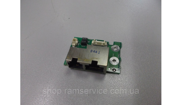 Плата Modem (RJ-11), ETHERNET (LAN) для ноутбука FUJITSU SIEMENS AMILO A1640, * 35-UG5030-00C, б / у