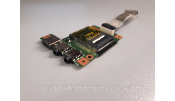 Дополнительная плата USB, Audio, Card Reader для ноутбука Lenovo B560 (55.4JW03.001) Б/У