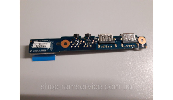 USB, Audio роз'єми для ноутбука Toshiba NB305, LS-5841P, б/в - 295297