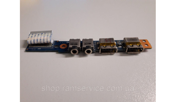 USB, Audio разъемы для ноутбука Toshiba NB305, LS-5841P, б / у