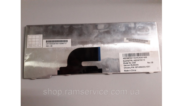 Клавіатура для ноутбука Acer Aspire One ZG8, б/в - 295322