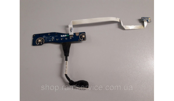 Кнопка включення для ноутбука Dell XPS M1710, LS-2881P, б/в