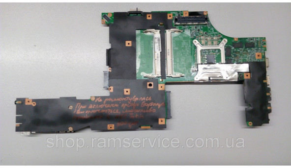 Материнська плата для ноутбука Lenovo ThinkPad W520, 48.4CU01.031, б/в - 295346