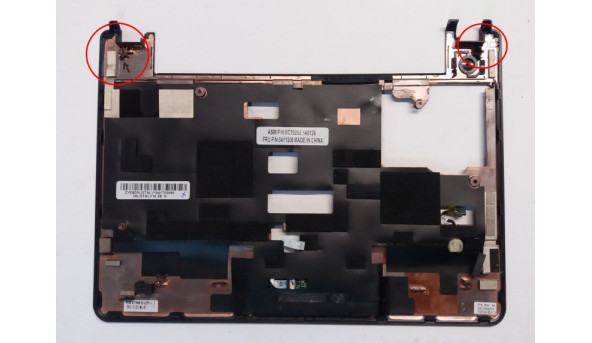 Середня частина корпуса для ноутбука Lenovo ThinkPad E130, E135, E145, 11.6", 04Y1208, Б/В. Пошкоджені 2 кріплення, трішини (фото) - 295425