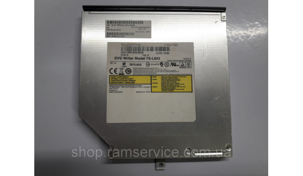 CD / DVD привод TS-L633 для ноутбука Toshiba L300D, б / у - 295481