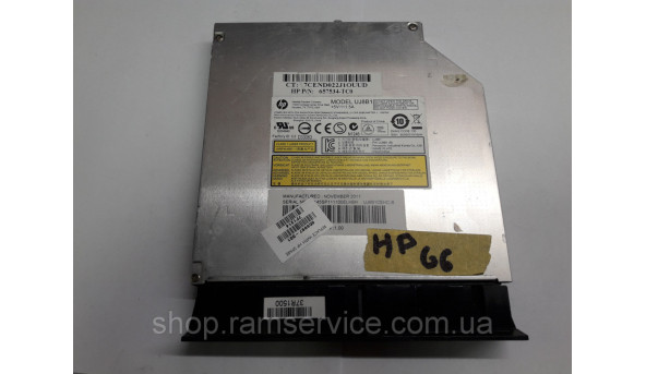 CD/DVD привід UJ8B1 для ноутбука HP Pavilion G6, б/в - 295483
