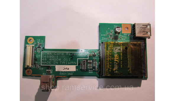 Разъемы USB, FireWire, картридер для ноутбука Acer Extensa 4420, * 48.4H004.011, б / у