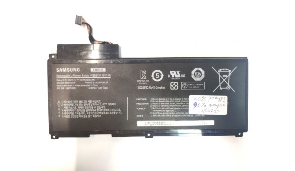 Акумулятор для ноутбука Samsung Q530 AA-PN3NC6F 11.1V 5500mAh 40% зносу Б/У