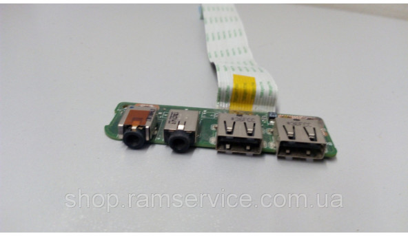 Плата  USB и audio к ноутбуку Acer Aspire V3-772G VA73 VA70HW Б/У