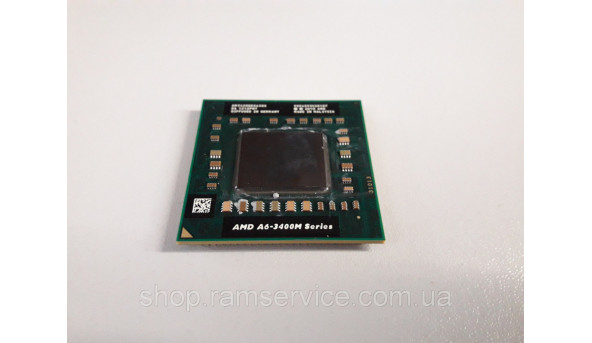 Процесор AMD A6-4400M, Dual Core, 2.7-3.2 Ghz, 1Mb L2, TDP 35W, Radeon HD 7520G, Socket FS1r2, Б/В,