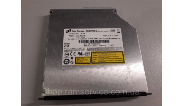 CD/DVD привід GCC-4244N для ноутбука Acer Aspire 9410Z, б/в - 295676