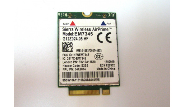 Модем 4G LTE EM7345 Lenovo T540p Б/У