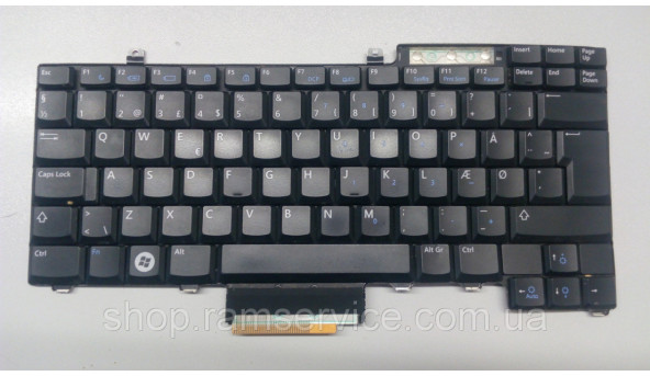 Клавіатура для ноутбука Dell Latitude E5400, E5410, E5500, E5510, б/в
