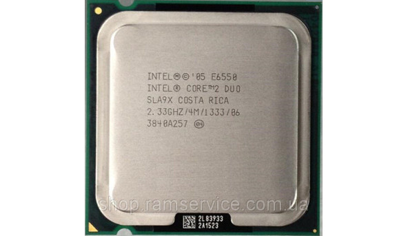 Intel Core 2 Duo E6550, б/в