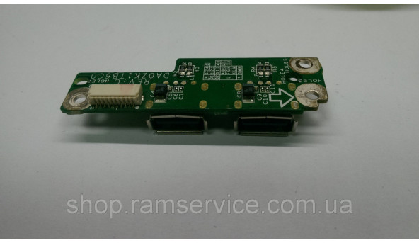 Роз’єм USB для ноутбука Acer Aspire 6930, *DA0ZK1TB7C0 REV:C, б/в - 295954