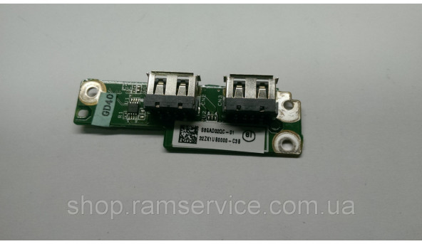 Роз’єм USB для ноутбука Acer Aspire 6930, *DA0ZK1TB7C0 REV:C, б/в