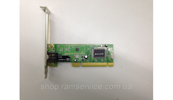 Сетевая карта Belkin Enternet Adapter PCI LAN Network Card 1242-00000252-01Z RJ-45, б / у