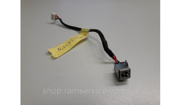 Разъем питания для ноутбука Asus N82J, б / у