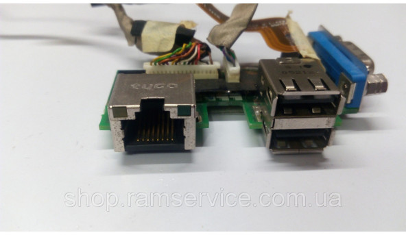 Гнездо Usb, VGA разъем, WLAN разъем для ноутбука Toshiba Satellite M50-106, LS2725, б / у