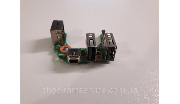 USB, Firewire 4pin iLink, Apple Desktop Bus-ADB разъемы для ноутбука TOSHIBA SATELLITE M40, 6050A2018601, б / у