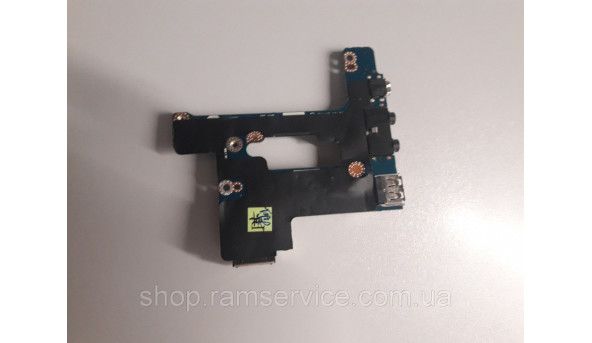 USB, Audio, Ethernet, Firewire 4pin iLink, кнопка включения для ноутбука Dell Latitude E6510, LS-5572P, б / у - 296037