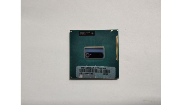 Процесор Intel Core i5-3210M, SR0MZ, тактова частота 2.5 ГГц, Turbo Boost up 3.10 ГГц, 3 МБ кеш-пам'яті, Socket FCPGA988 Б/В