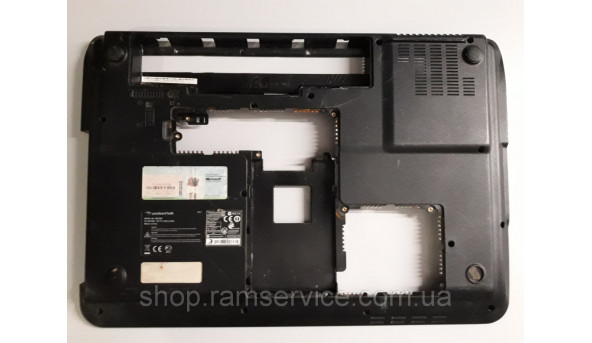 Нижняя часть корпуса для ноутбука Packard Bell Easynote TJ72, б / у