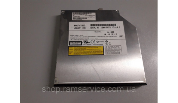 CD / DVD привод UJ-850 для ноутбука Toshiba Satellite A100-003, б / у - 296064