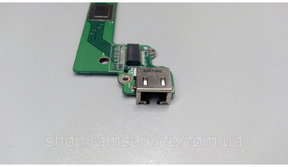Додаткова плата, ETHERNET роз'єм, для ноутбука Packard Bell EasyNote LX86, ZYEA, DA0ZYBPC6E0, б/в - 296135