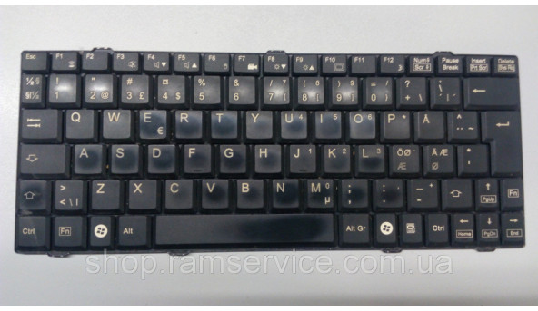 Клавіатура для ноутбука Fujitsu Esprimo U9200, б/в