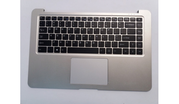 Середня частина корпуса для ноутбука Jumper EZbook 2, 14", D1409, 151026, Б/В, Клавіатура робоча. Всі кріплення цілі. Є подряпини та потертості.