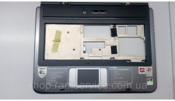 Середня частина корпуса для ноутбука Gericom Phantom 31100, 30-803-F62012, б/в