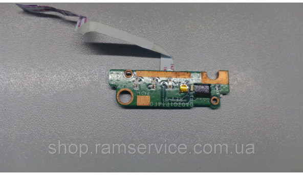 Кнопка включения для ноутбука Acer Aspire 4820 ZQ1D, DA0ZQ1PI4F0  Б/У
