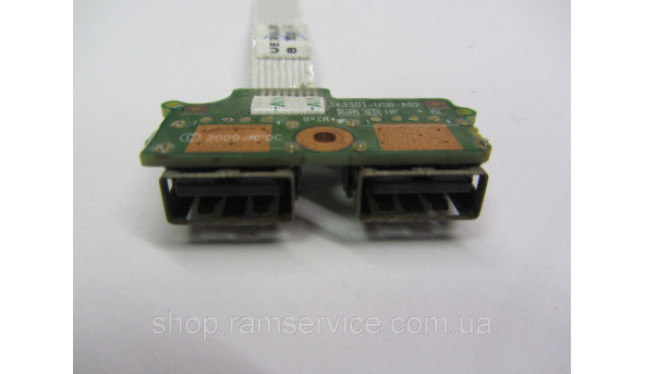 Роз’єми USB для ноутбука HP Compaq 625, *6050A2343301-USB-A02, б/в - 296311