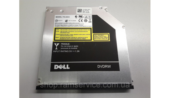CD/DVD привід для ноутбука Dell Latitude E6400 E6410 E6500 E6510 TS-U633 0V42F8 Б/В - 296322