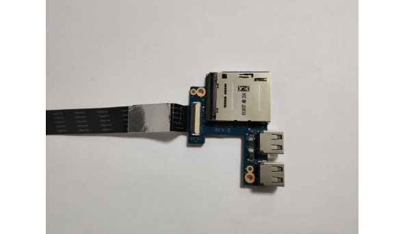 USB, Card Reader разъемы для ноутбука HP Envy 17-1000, DASP8ATB6D0, б / у - 296364