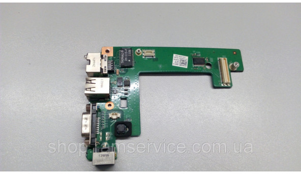 Додаткова плата, роз'єм VGA, usb, WLAN, кнопка включення для ноутбука Dell Latitude E5510, 0JGK40, б/в - 296375