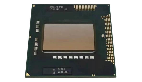Процесор для ноутбука Intel Core i7-720QM 2.8GHz/6M/2.5GTs/35W  SLBLY Socket G1 Б/В